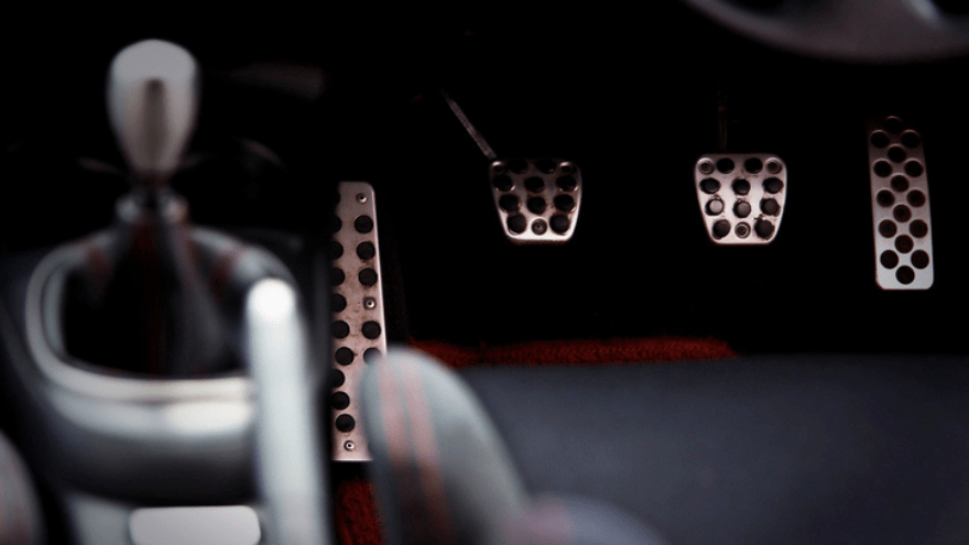 Image of car pedals