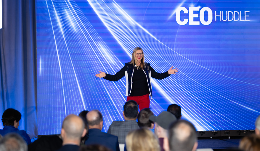 Celeste Mastin at Minnesota CEO Huddle