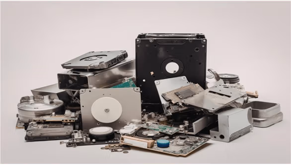 Recyclable electronics and high value components