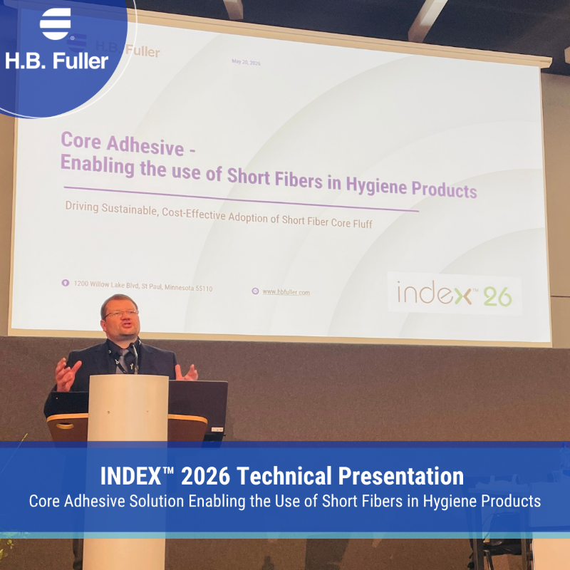 Picture of Karsten Voss giving technical presentation at the Index 2026 event in Geneva