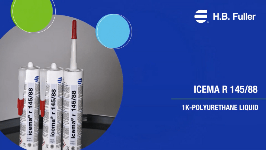 Icema™ 145 弹性粘接和密封领域的领先解决方案，采用湿气固化单组分聚氨酯