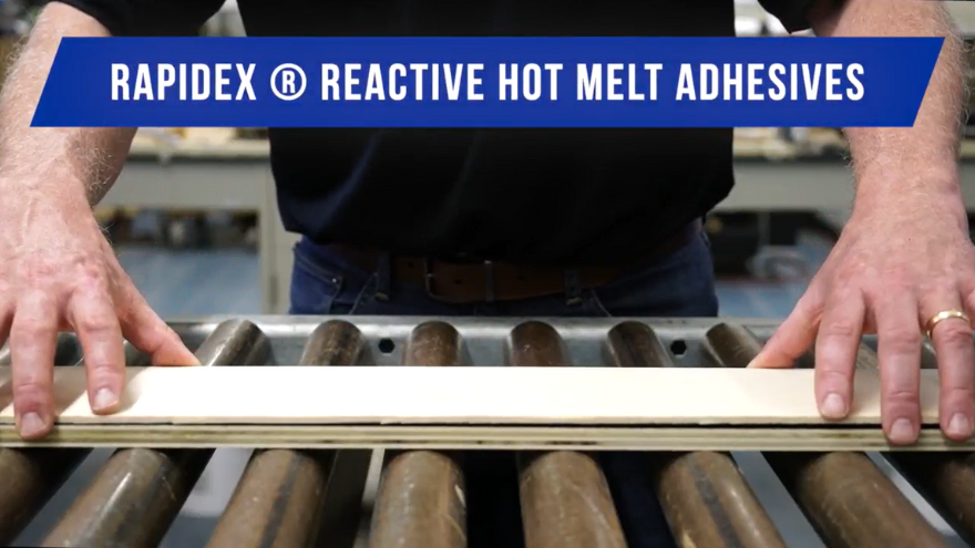 Rapidex® adhesivo termofusible reactivo para el laminado de pisos de madera técnica