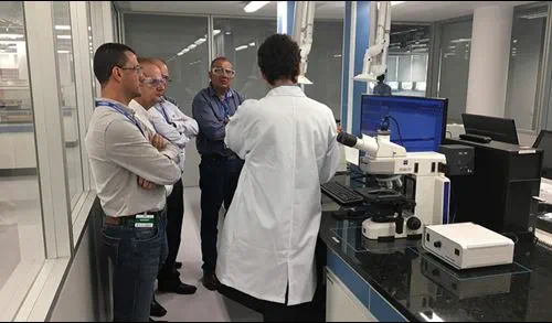 H.B. Fuller tech center in Brazil.