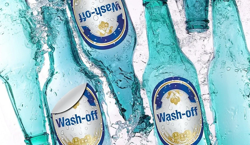 labeling adhesive that simplifies the wash-off process 