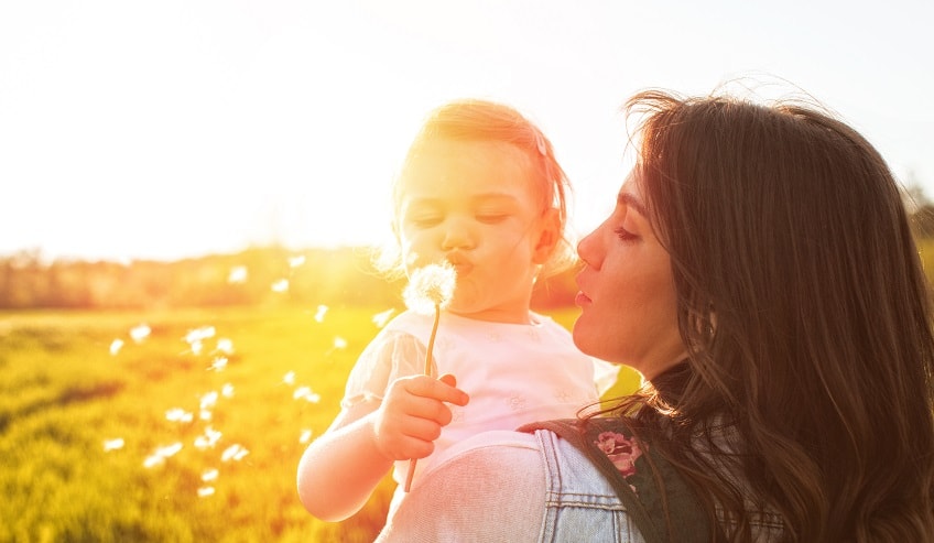 Mom and Daughter