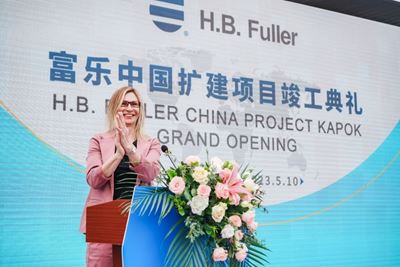 Celeste at grand opening