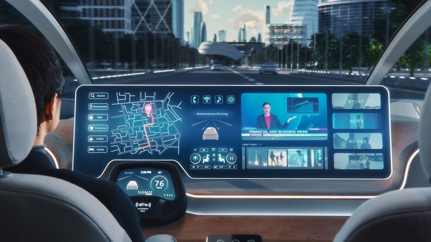 Smart vehicle dashboard