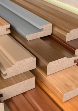 PVC furniture profile wrapping