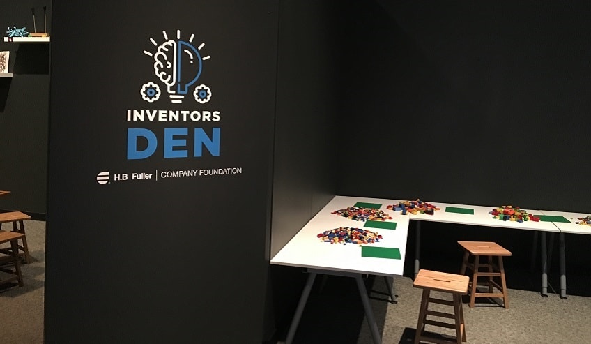 Inventors Den at the Science Museum of Minnesota sponsored by H.B. Fuller.